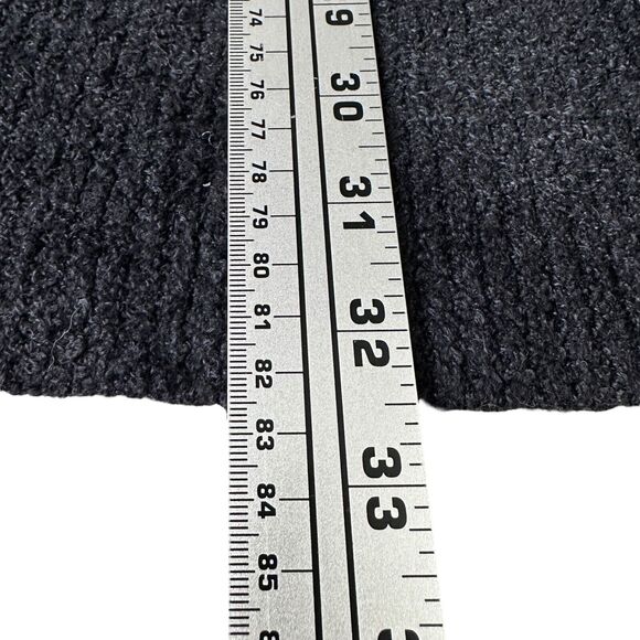 Barefoot Dreams Bamboo Chic Lite Circle Cardigan Sweater Womens Medium Dark Navy - Picture 10 of 10